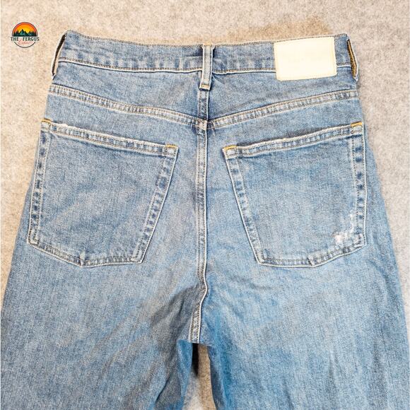 Everlane The Way High Skinny Jeans Blue Medium Wash Denim Pockets Women's 27 Reg - Picture 4 of 11